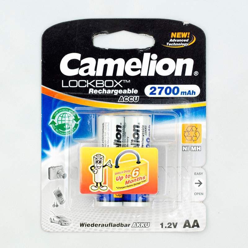 Bộ 4 viên pin sạc Camelion AA, pin sạc AA, pin sạc 2A, pin sạc AA Camelion 2700mAh - Đức Hiếu Shop