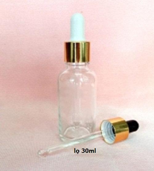 Combo 20 lọ thủy tinh nắp bóp 30ml