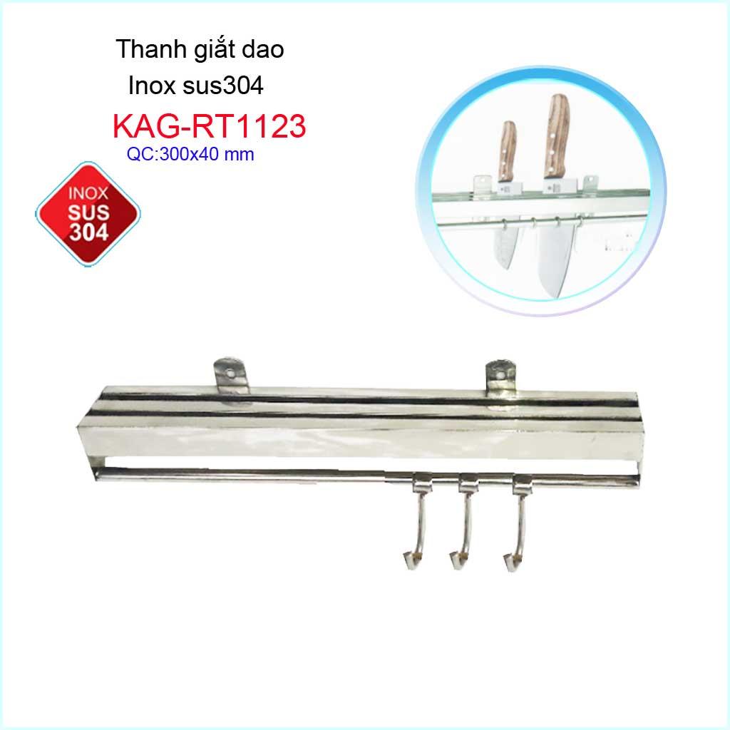[HCM]Kệ giắt dao inox 304 kệ dao inox roca kết hợp máng nắp nồi  KAG-RT1123