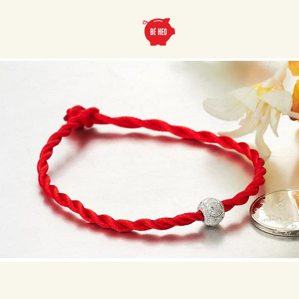 [HCM]Vòng tay chỉ đỏ may mắn BHLT42 1 charm