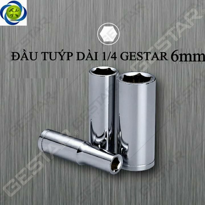Tuýp trắng dài gestar 296-136 6mm 1/4 6 cạnh