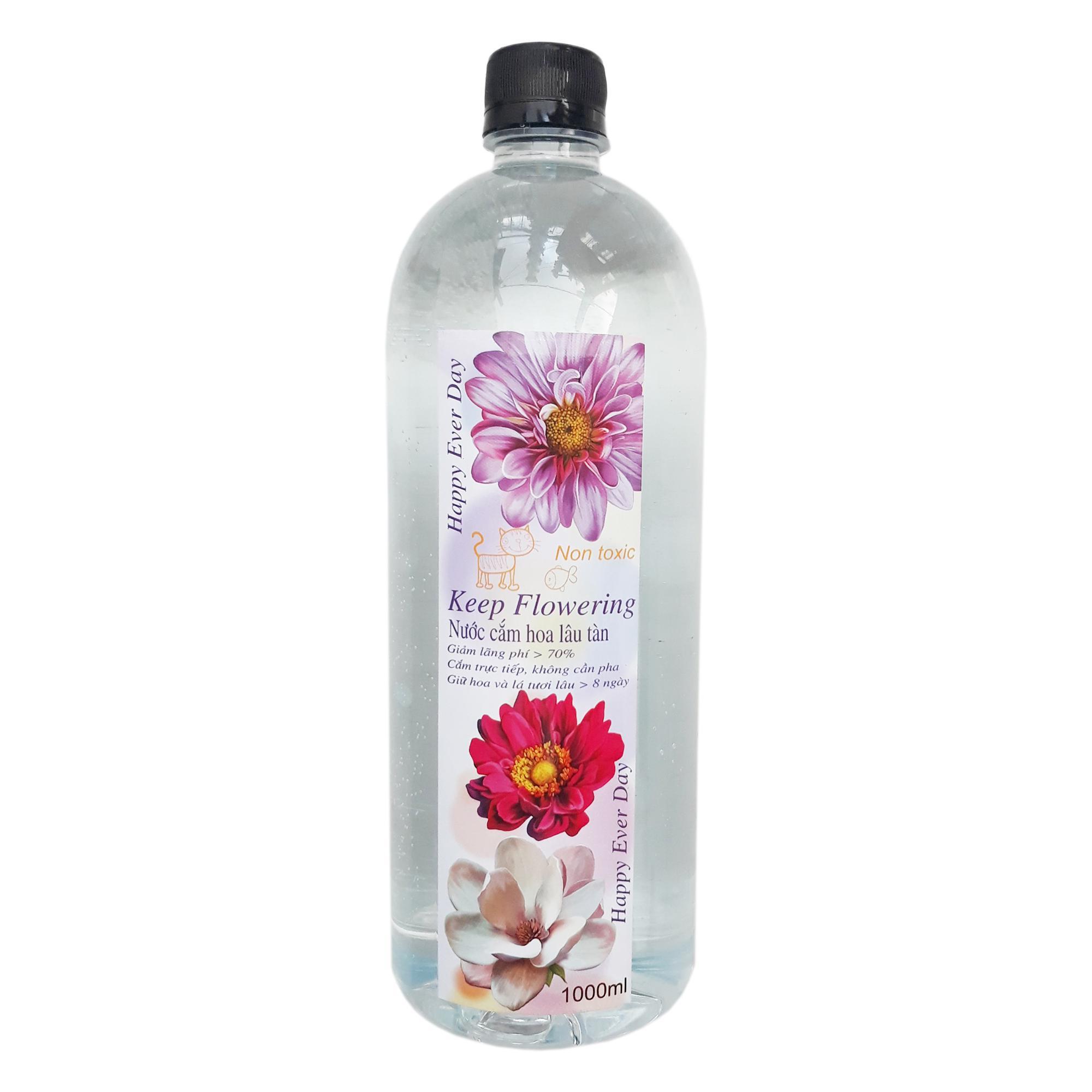 Nước cắm hoa lâu tàn KEEP FLOWERING 1000ml