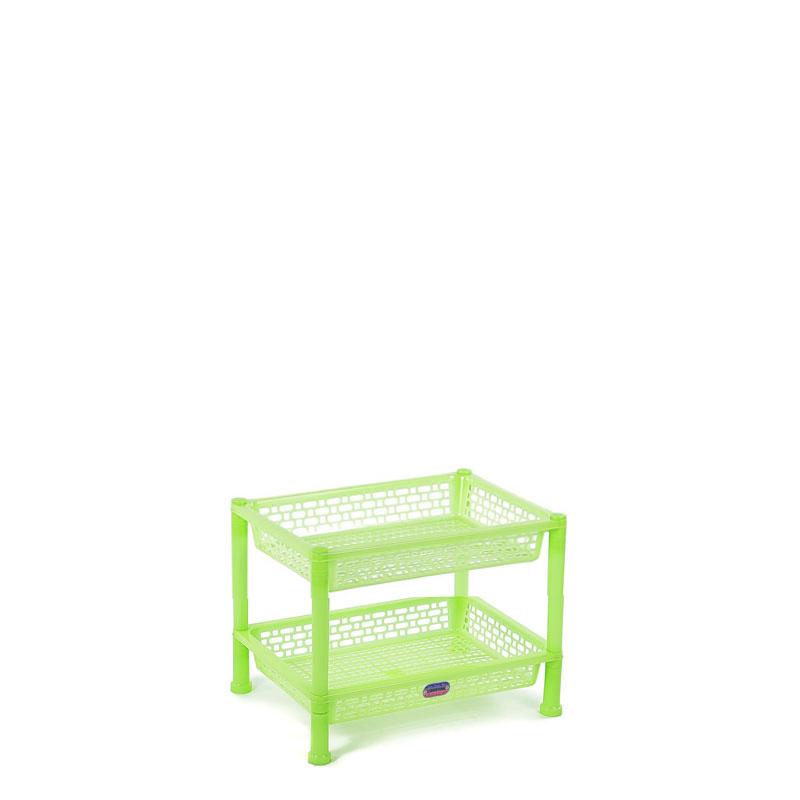 Kệ chén nhí 2 tầng cao cấp duy tân - màu ngẫu nhiên 39.5 x 28.5 x 29 cm