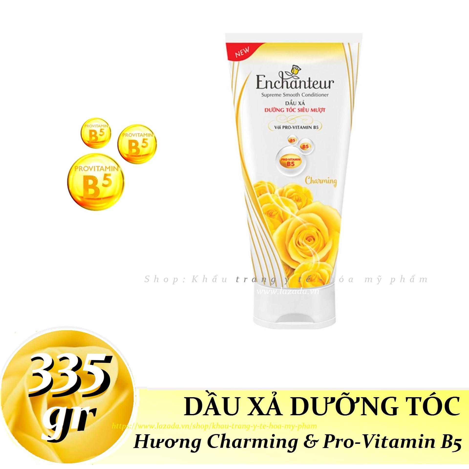 [HCM]Enchanteur - Dầu xả Dưỡng Tóc siêu mượt Charming 335 g