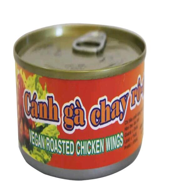 Cánh gà chay rô ti âu lạc lon 120 g
