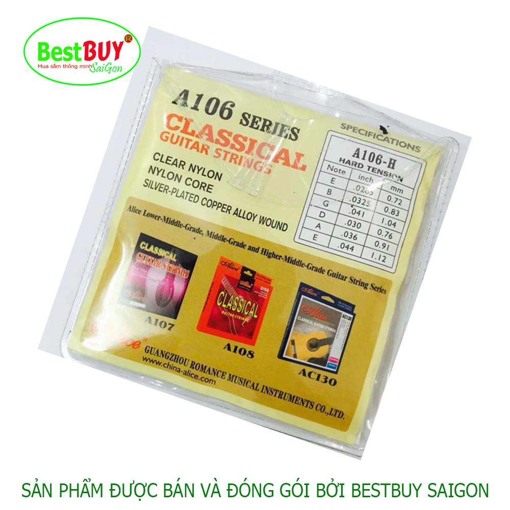 Bộ 6 dây đàn ghi-ta classic a106