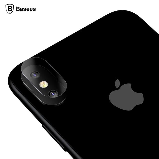 Miếng Dán Cường Lực Camera Hiệu Baseus Cho iPhone Xs Max - Trong Suốt