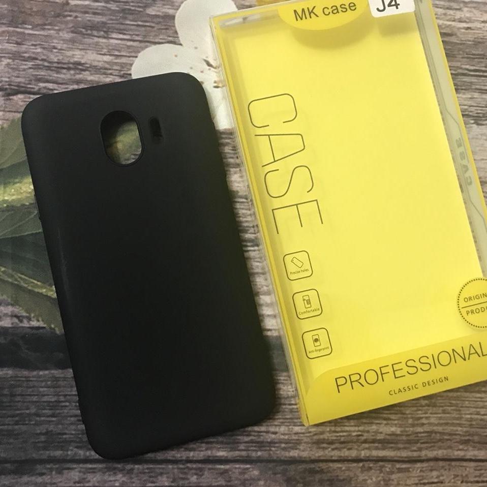 Ốp dẻo đen silicon cao cấp cho Samsung Galaxy J4 2018