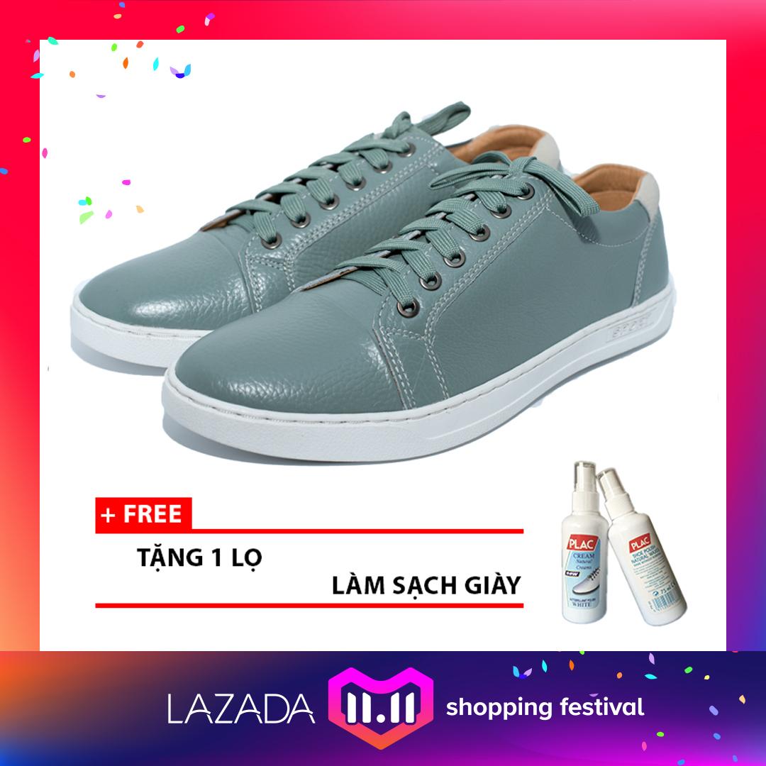 Giày nam thể thao, giày sneaker phong cách - giay nam da bo - s135