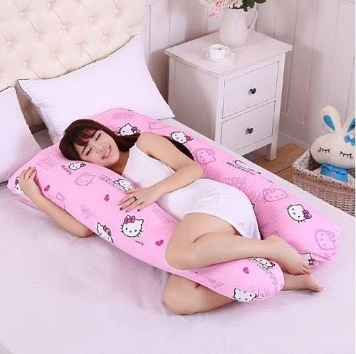 Gối ôm chữ U đa năng cho bà bầu