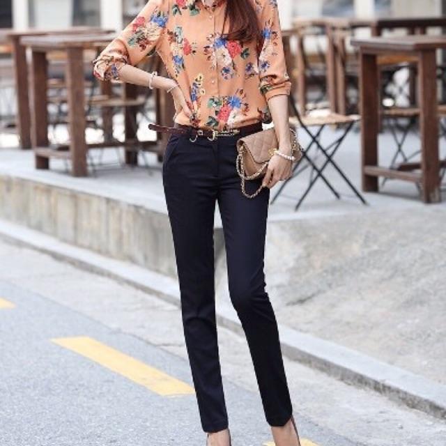Quần tây nữ công sở màu đen