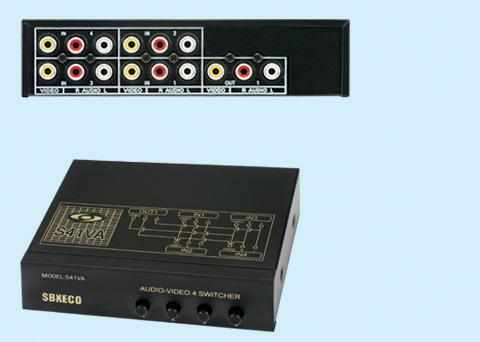Bộ gộp tín hiệu av 4 đường sb-s41va
