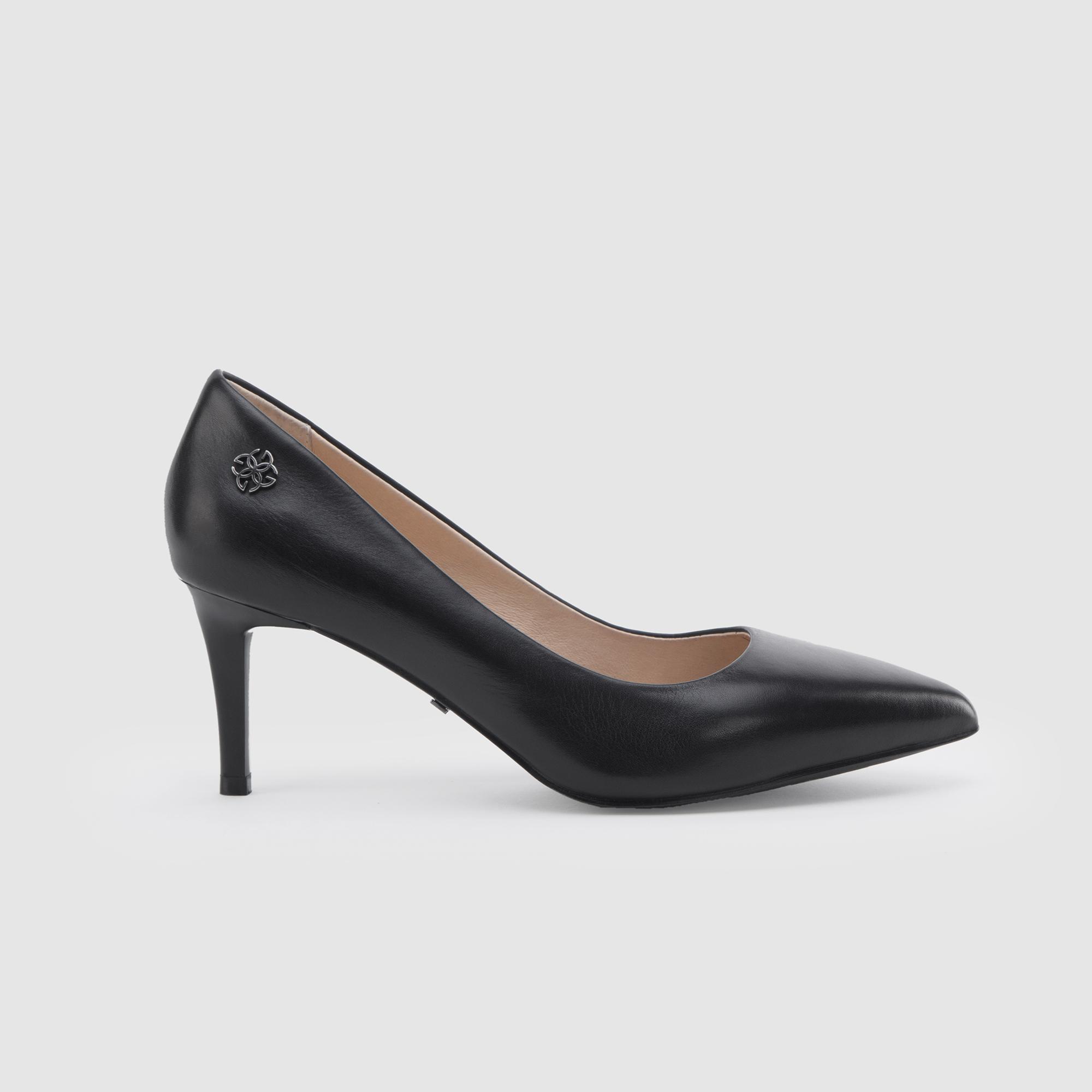 Giày cao gót da thật nữ gosto work chic gfw007988den