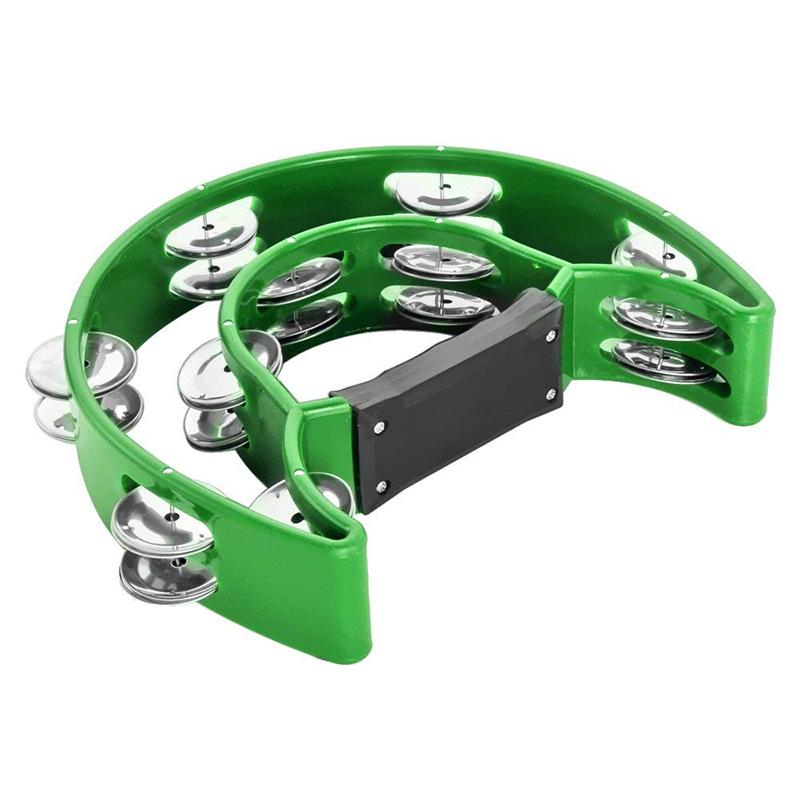 [HOẢ TỐC] Trống Lục Lạc WOIM PRO HALF MOON TAMBOURINE DOUBLE CUTAWAY MT-1- HÀNG CÓ SẴN