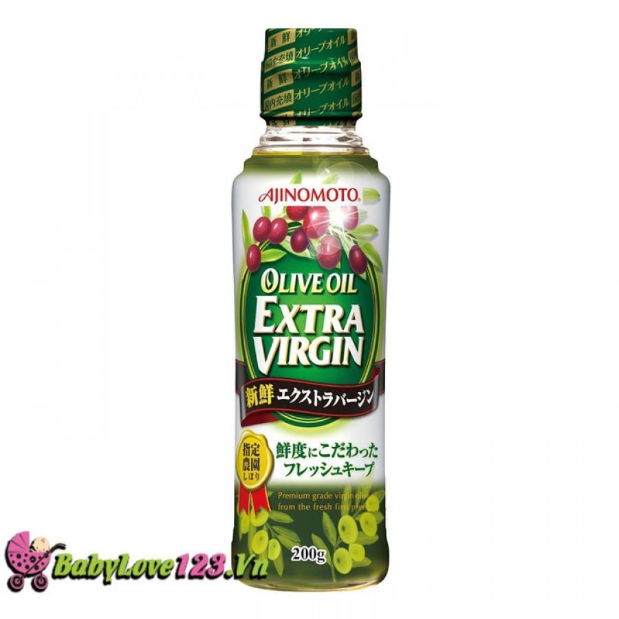 Dầu olive extra virgin ajinomoto 200g 2022