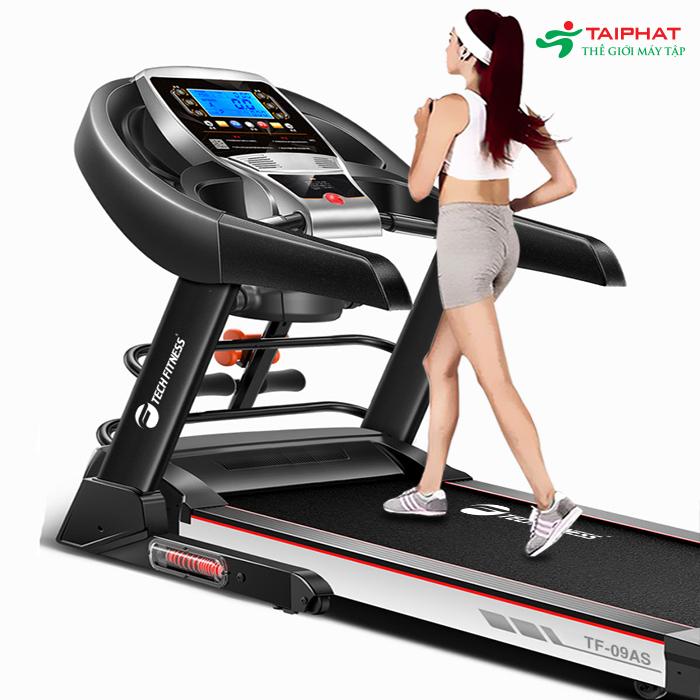 Máy chạy bộ điện đa năng tech fitness tf-09as