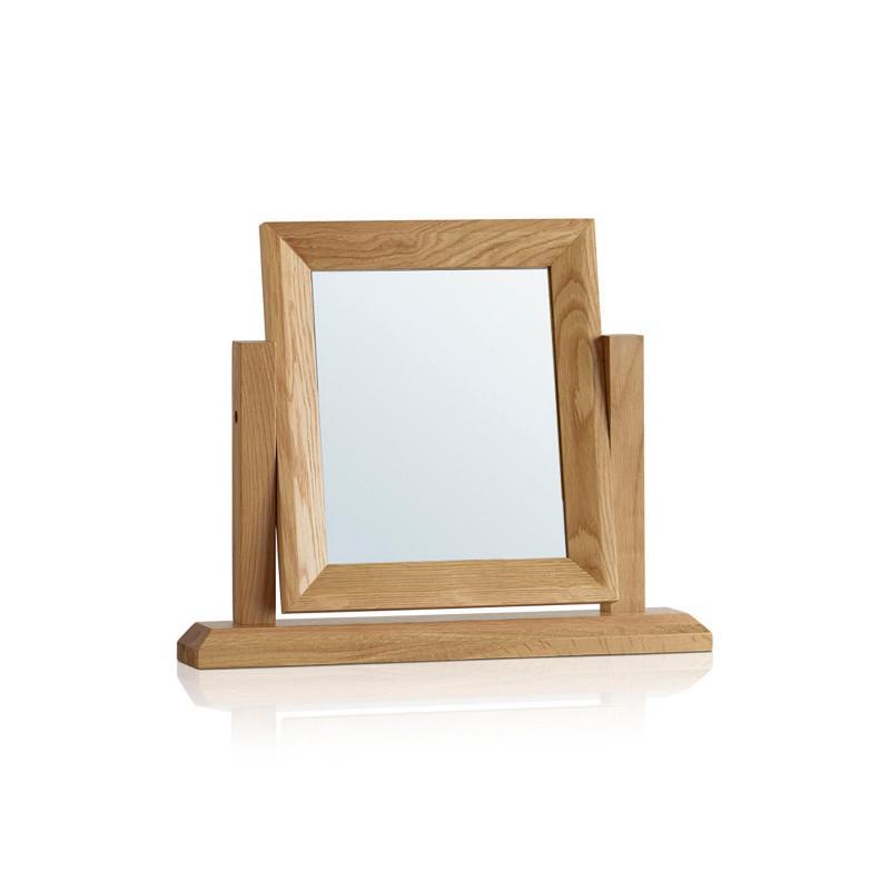 Gương để bàn Bevel gỗ sồi