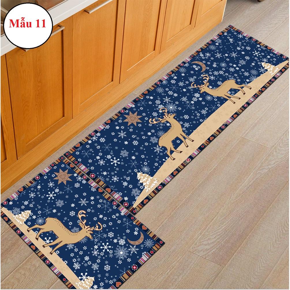 Bộ 2 thảm lót sàn bếp cao cấp 40x60cm và 40x120cm