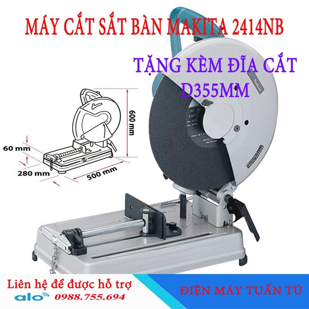 Máy cắt sắt Makita-2414NB