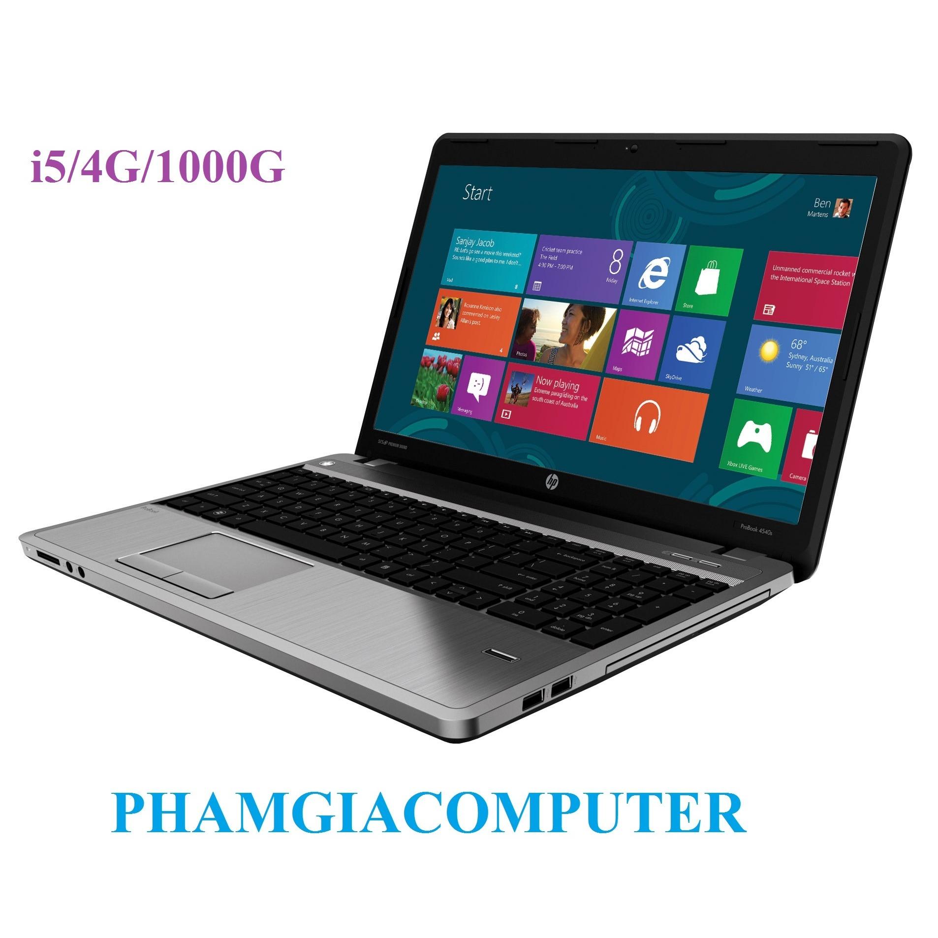 Laptop hp probook 4540s core i5 3210 4g/1tb 15.6in vỏ nhôm nguyên khối-tặng balo chuột không dây-hàng nhập khẩu.