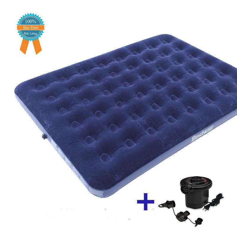 Nệm bơm hơi 67001 kèm bơm điện tiện dụng