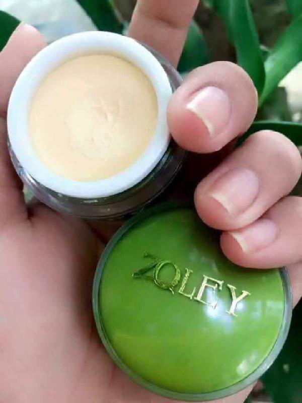 Kem trị mụn trắng da - Zoley - 10G (Xanh Lá)