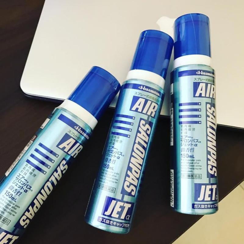 Xịt giảm đau Salonpas Nhật Bản tốt nhất