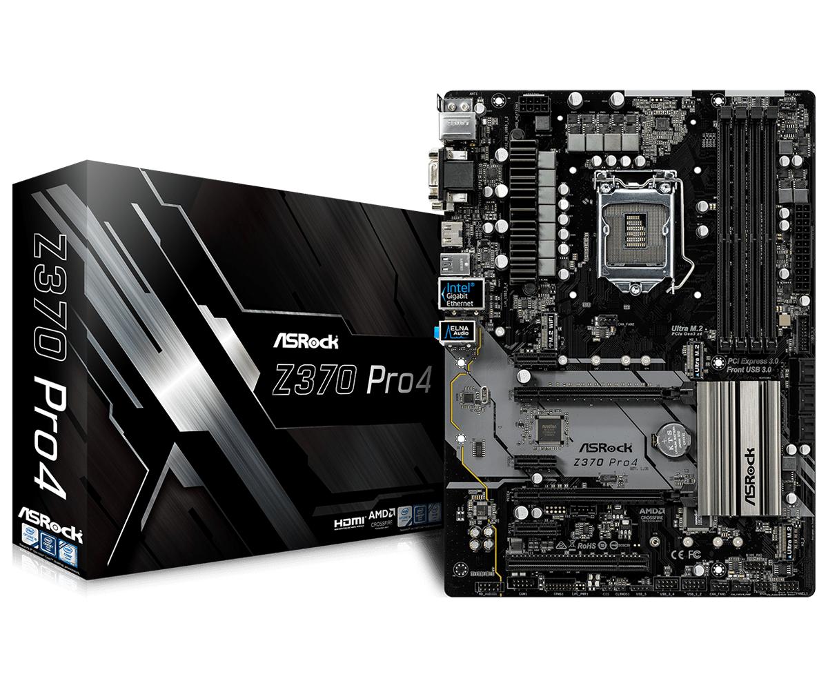 Mainboard asrock z370 pro4