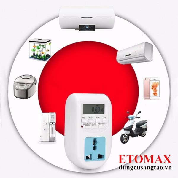 Ứng dụng của ổ cắm hẹn giờ lập trình điện tử AL-06