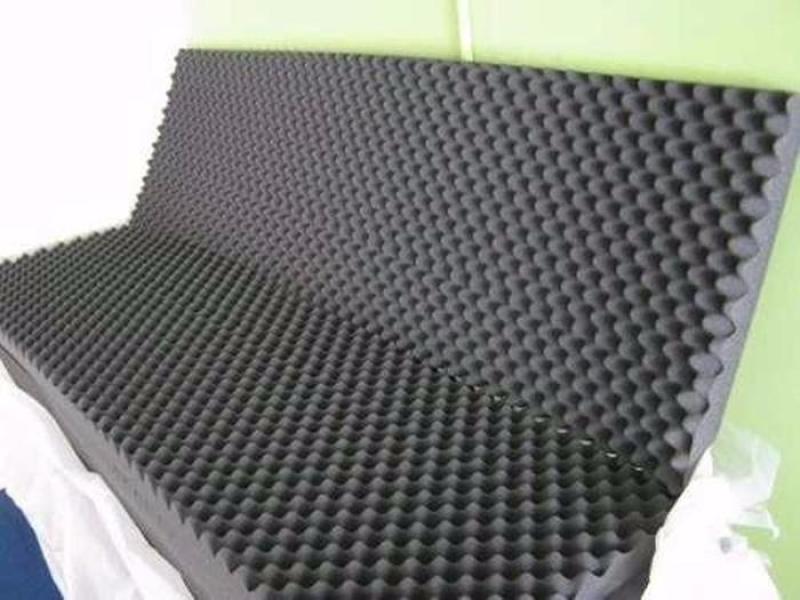 Mút tiêu âm hình trứng kt 1m50 x 1m90 dày 4cm. màu Xám