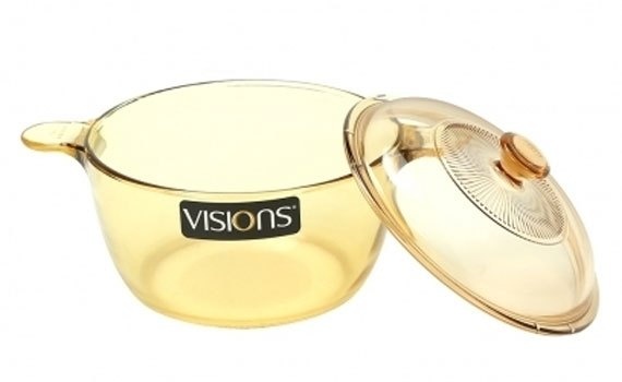 Nồi thủy tinh Visions 1.5L VS-1.5 thủy tinh chịu được sốc nhiệt
