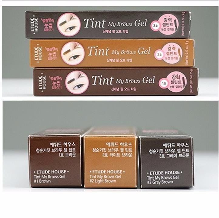 Gel xăm mày - Tint My Brows Gel sẽ giúp bạn làm đẹp nhanh chóng, giữ màu lông mày bền lâu suốt 24h