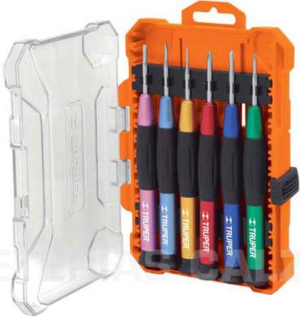 Bộ tuốc nơ vít sửa điện thoại Truper 14202
