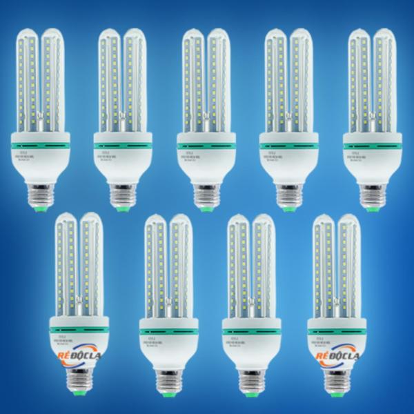 [HCM]Bộ 9 Bóng Đèn LED U công suất 16W (Ánh sáng trắng)- LED SHOP