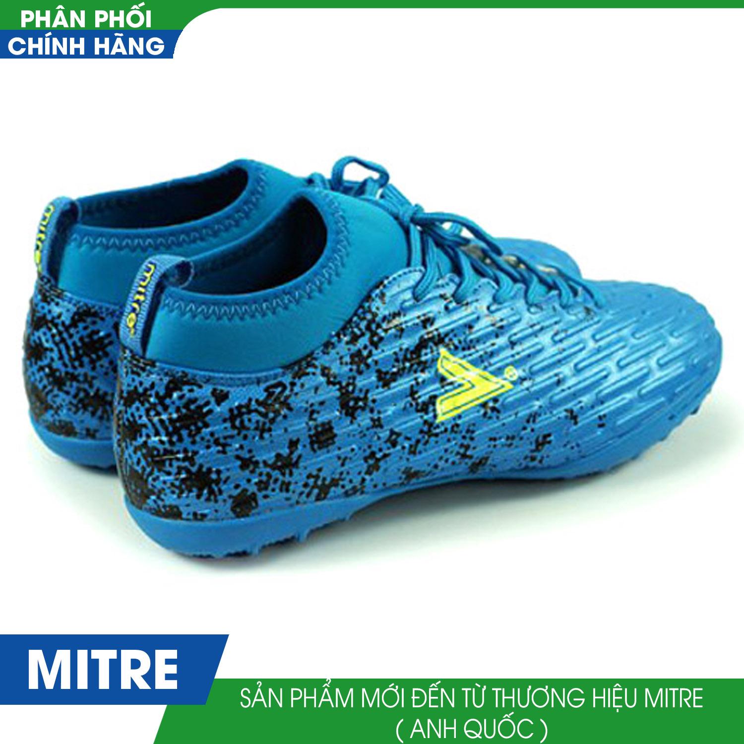 Giầy bóng đá sân cỏ nhân tạo Mitre 170501 ( xanh dương )