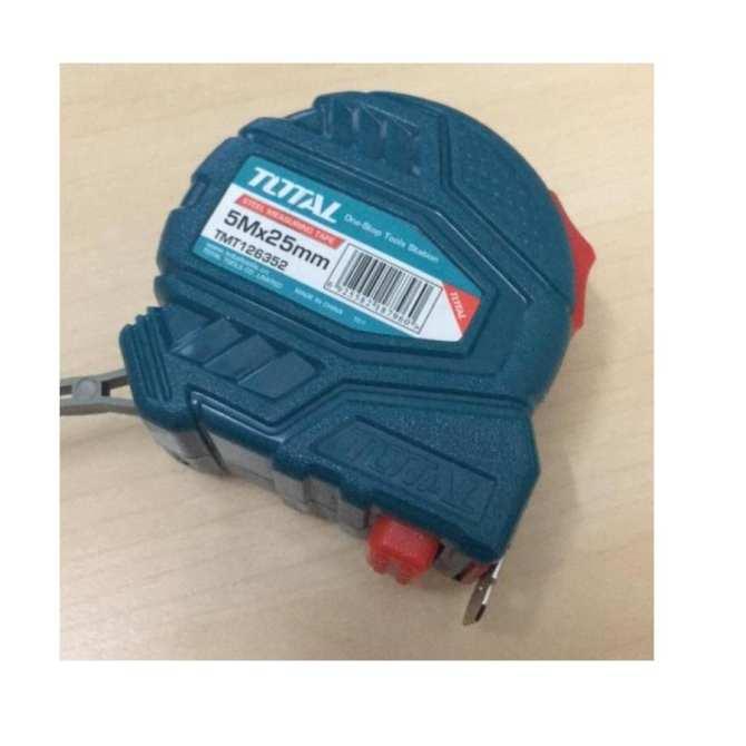Thước cuộn thép nền vàng total tmt126351