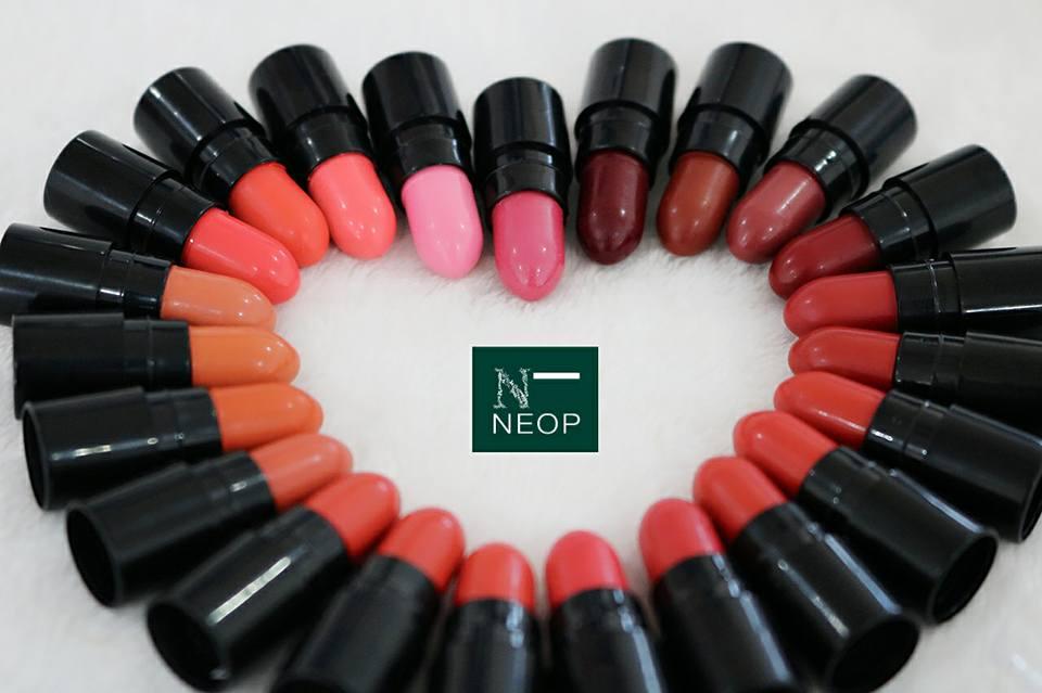 Son mini lì neop 6 thỏi siêu xinh - không chì - 100% natural