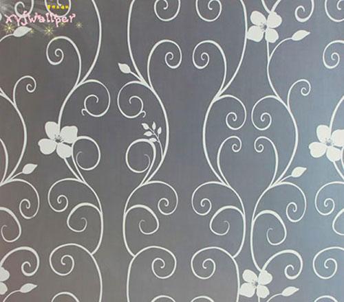 5m giấy dán kiếng khổ 45cm hoa uốn lượn trắng