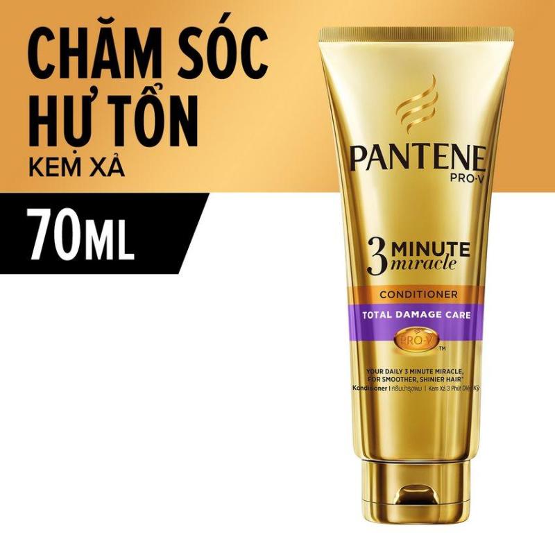 Kem Xả Pantene Chăm Sóc Hư Tổn 3 Phút Diệu Kì chai 70ml nhập khẩu
