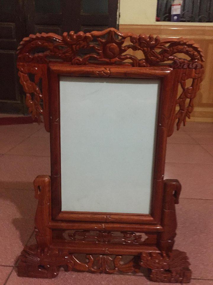 Khung ảnh thờ trạm rồng kích thước ảnh 20 x 30 cm