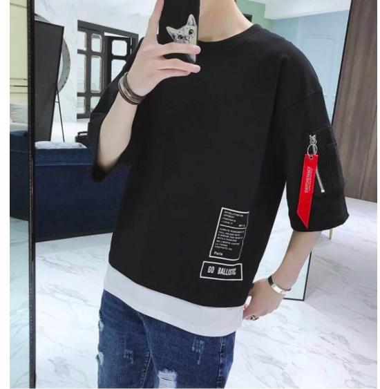 Áo thun unisex lỡ tay nam cao cấp thương hiệu asala U-005