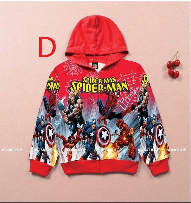 Áo khoác siêu nhân bé trai, follow shop quần áo trẻ em,ÁO khoác bé trai in 3D,