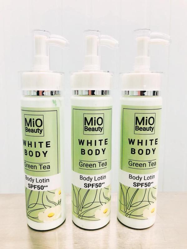 Dưỡng Trắng Da Body Lotion MIO BEAUTY White Body Green Tea 200ml - Thái Lan nhập khẩu