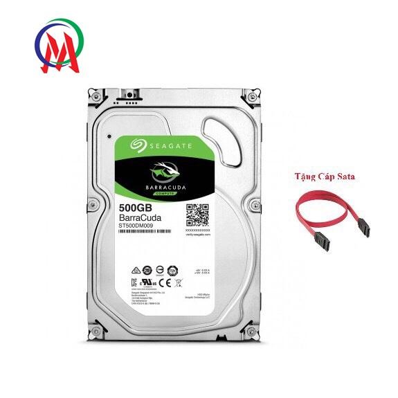 Ổ cứng hdd seagate barracuda 500gb sata + tặng cáp sata