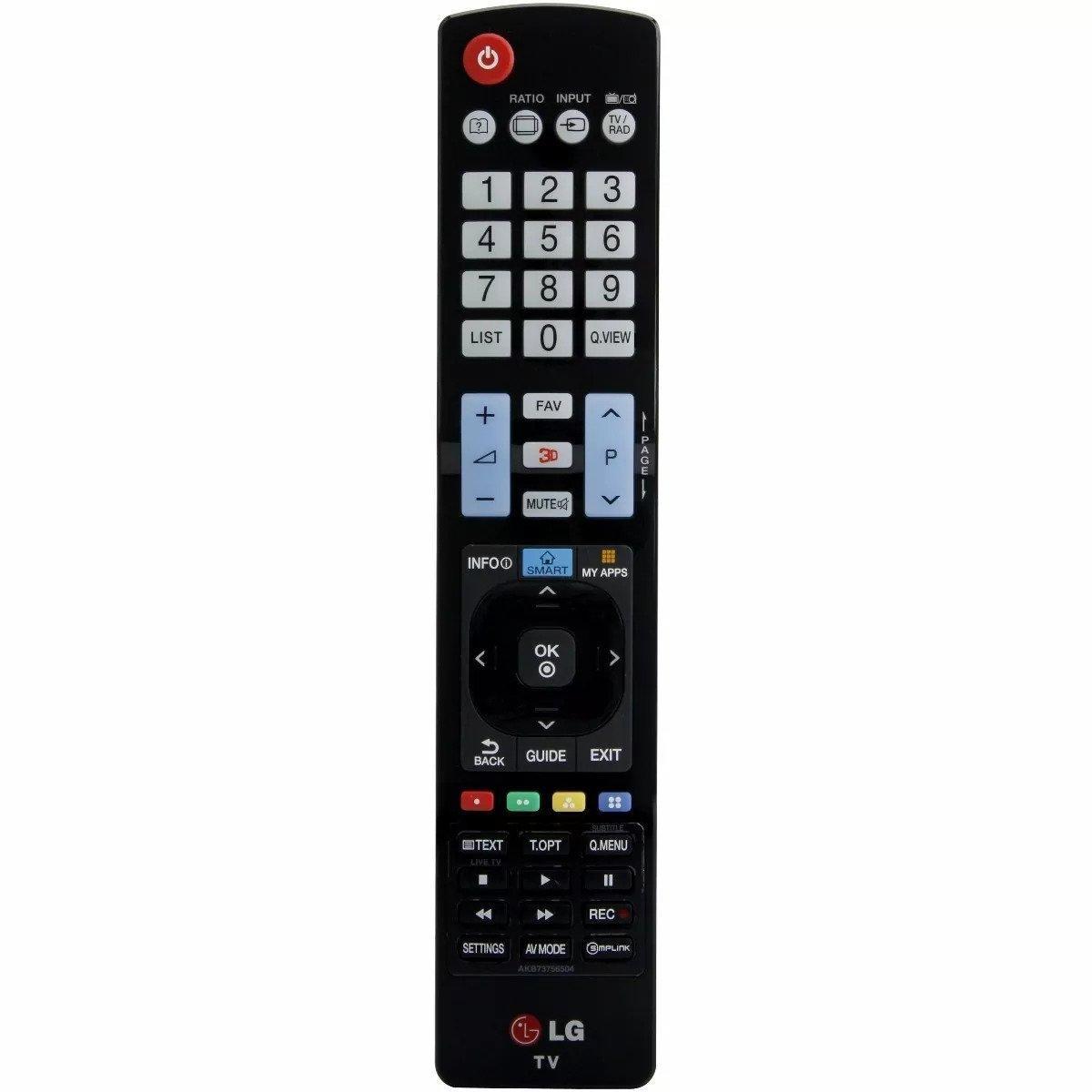 Remote Control For LG LCD LED HDTV 3D Smart TV (đen)