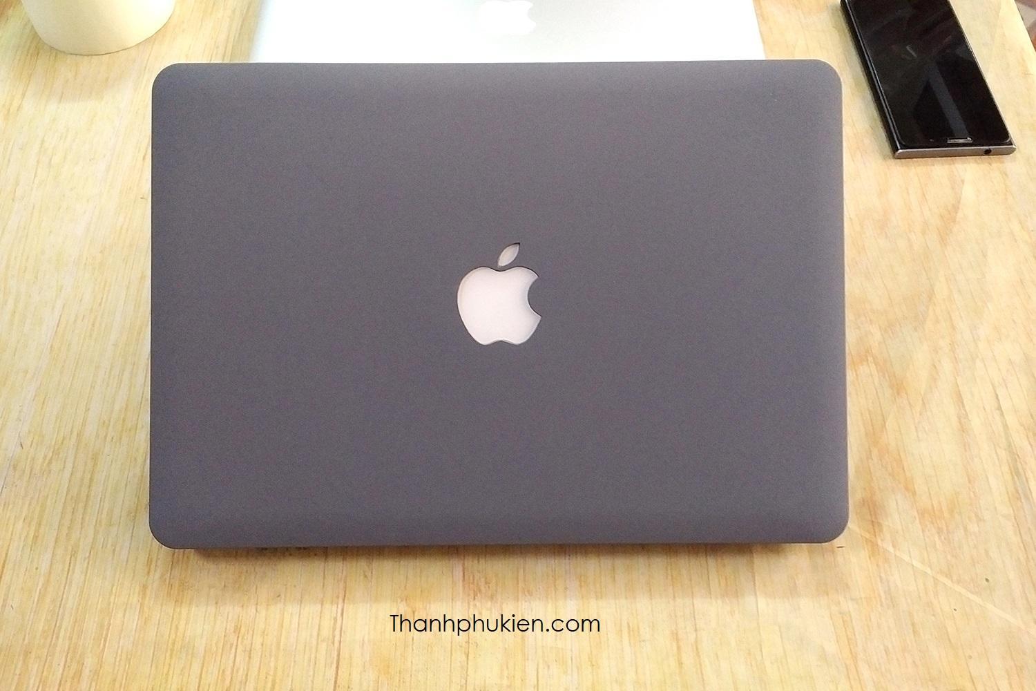 Ốp bảo vệ macbook 13.3" retina mầu grey