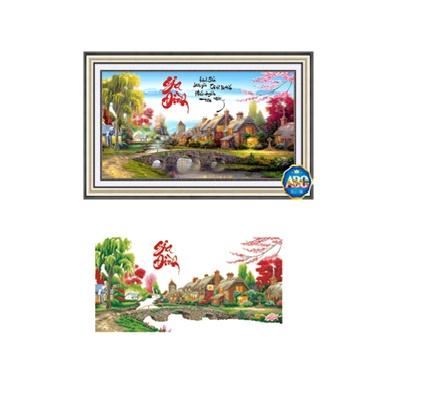 Tranh gắn đá phong cảnh DF290