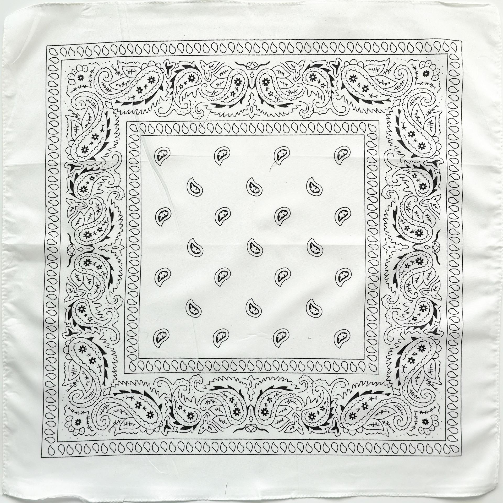 Khăn hiphop bandana (Turban) - Trắng