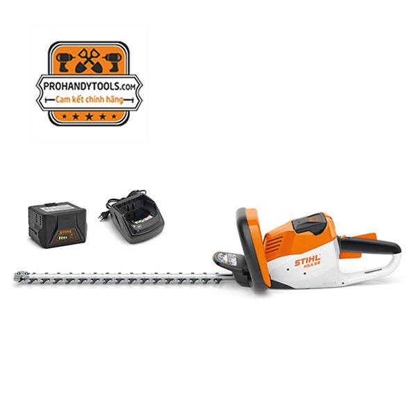 Máy cắt tỉa hsa56 cắt tỉa hàng rào bằng pin stihl - made in austria