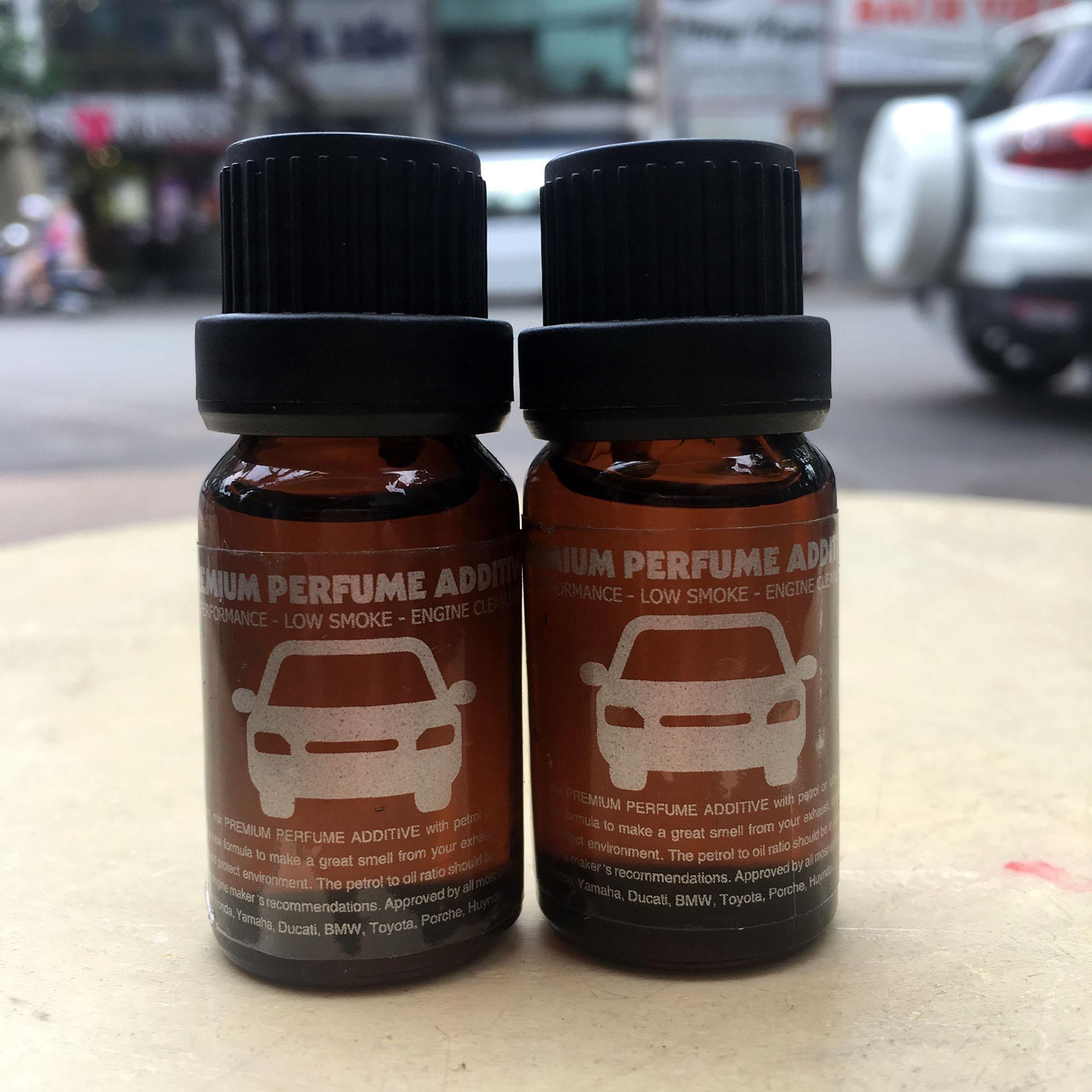 Combo 2 - Tinh dầu thơm mùi Singum pha xăng cho xe máy 10ml
